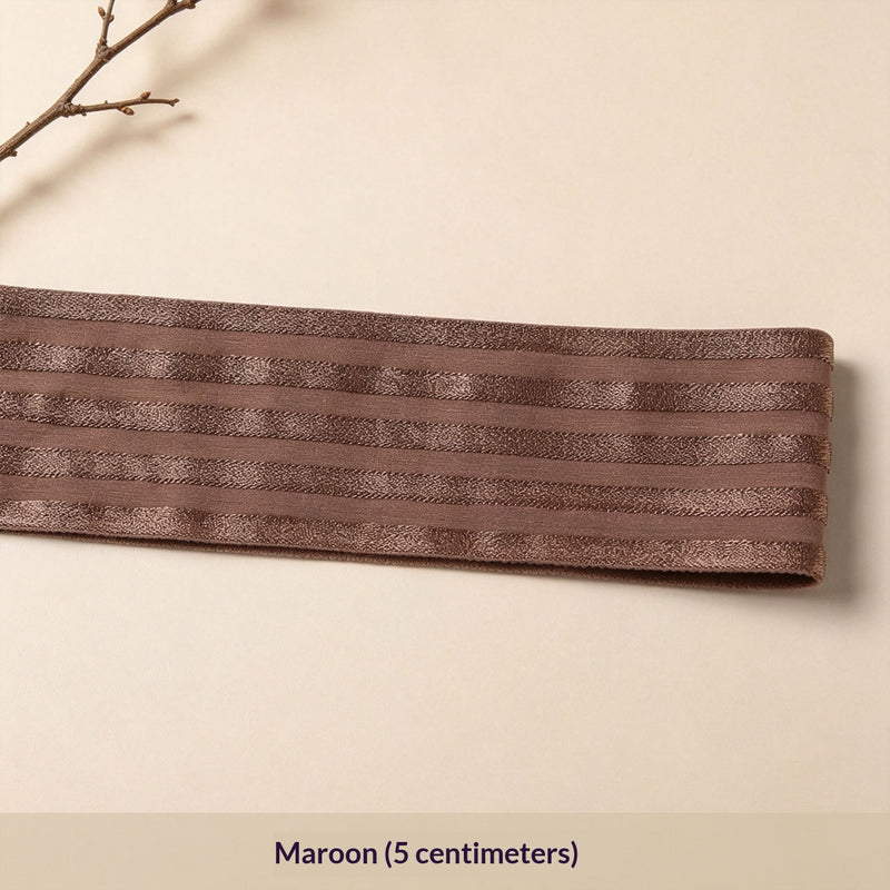 Buntes elastisches Seidenband glänzendes Gummiband Nähzubehör