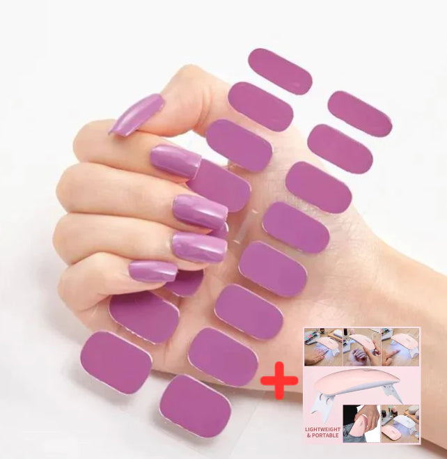 Nagel-Pads, Backlampen, tragbare Mini-Nagellampen zum Falten