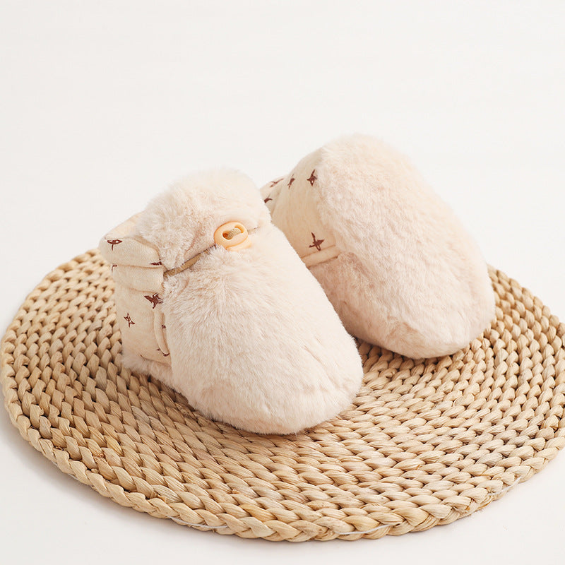 Herbst-Winter-Krabbelschuhe mit weicher Sohle für Babys und Kleinkinder