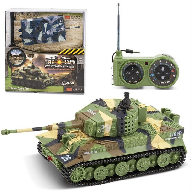 Mini Tanque Tigre Militar Telecomandado