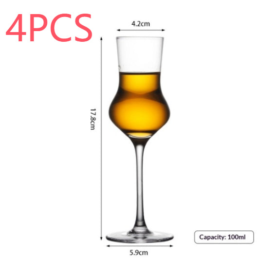 Kristallglas-ISO-Becher für direktes Trinken und zur Aromaprobe