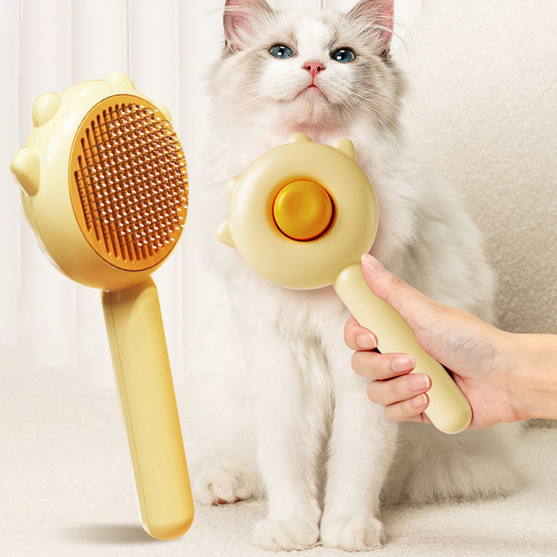 Katzenkamm-Massage-Haustier-Zauberkamm-Haarentfernung-Katzen- und Hundebürste Haustier-Pflege- und Reinigungszubehör Kratzgerät