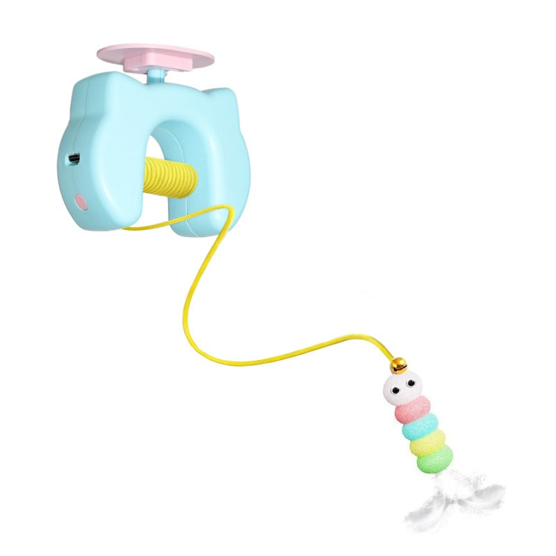 Vara de Brincar Automática para Gatos – Entretenimento e Alívio de Tédio