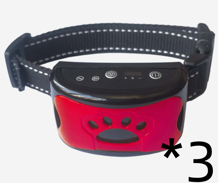 Hundetraining Halsband Wasserdicht Elektrisch Haustier Fernbedienung Wiederaufladbarer Hunde Trainer Bell Stopp Gerät Mit Schock Vibration Ton