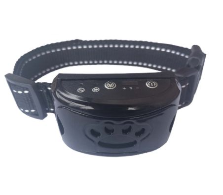 Hundetraining Halsband Wasserdicht Elektrisch Haustier Fernbedienung Wiederaufladbarer Hunde Trainer Bell Stopp Gerät Mit Schock Vibration Ton