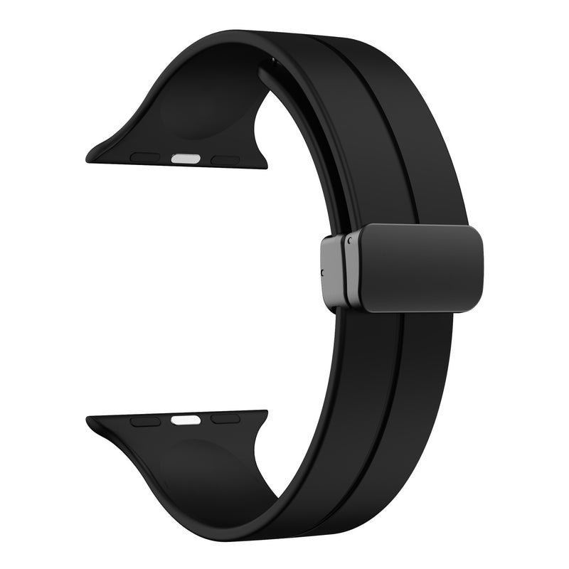 Correia de fivela dobrável para esportes Correia de fivela borboleta de silicone