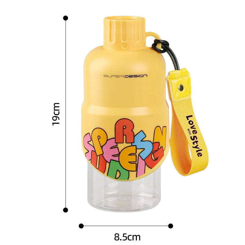 Garrafa de água dobrável portátil de silicone para animais de estimação