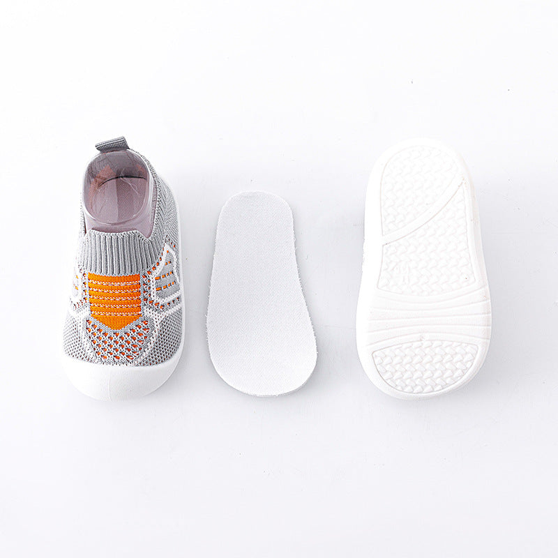 Rutschfeste Baby-Lauflernschuhe mit weicher Sohle
