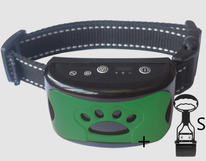 Hundetraining Halsband Wasserdicht Elektrisch Haustier Fernbedienung Wiederaufladbarer Hunde Trainer Bell Stopp Gerät Mit Schock Vibration Ton