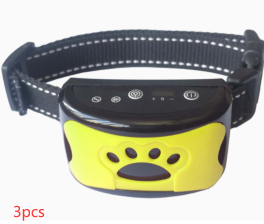 Hundetraining Halsband Wasserdicht Elektrisch Haustier Fernbedienung Wiederaufladbarer Hunde Trainer Bell Stopp Gerät Mit Schock Vibration Ton