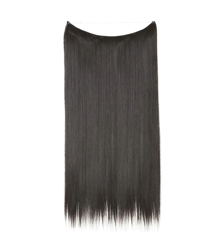 Women's One-piece Adjustable Invisible Straight Multi-color Gradient Hair Extension Fishline
