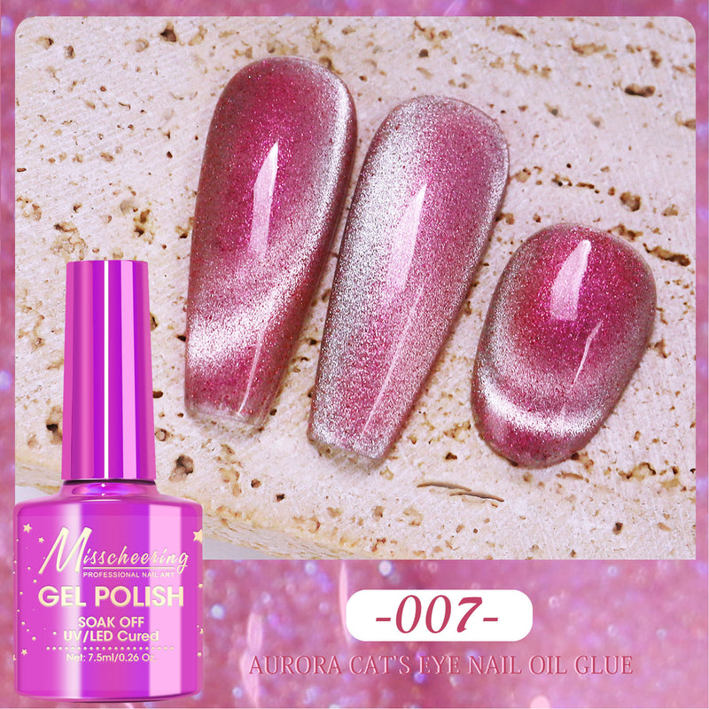 Verniz de Unhas Polar Day Crystal Cat's Eye Dazzling Magic Color