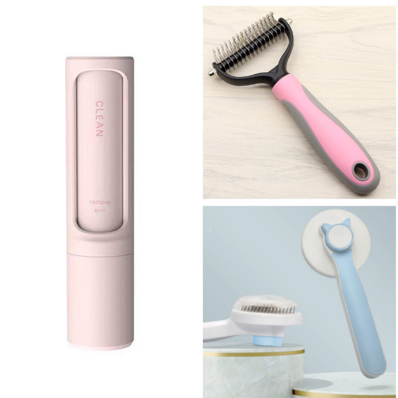 Pet Long-haired Dogknot Comb Double-sided Blade Dog