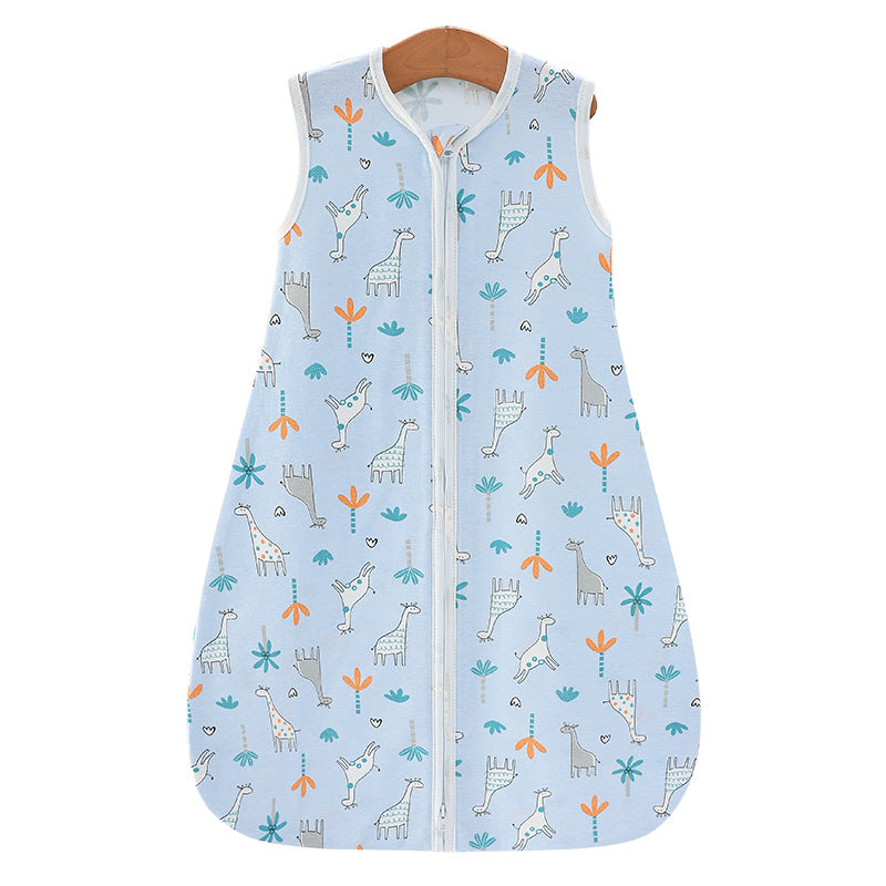 Newborn Summer Vest Sleeping Bag Baby Anti-kick Quilt
