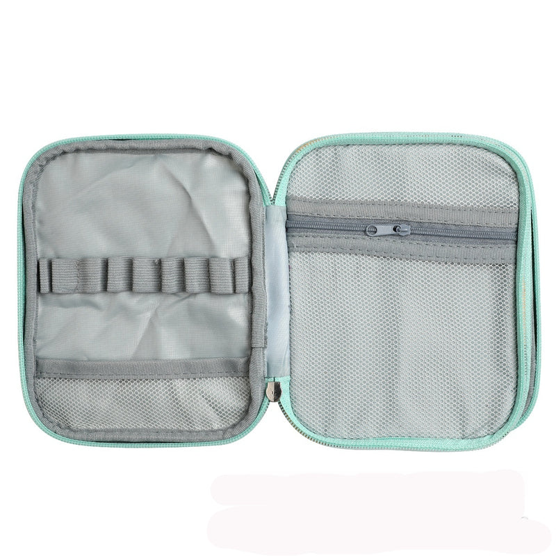 Fabricante de bolsa de armazenamento de ferramentas de tecido com barba curta Green Lily