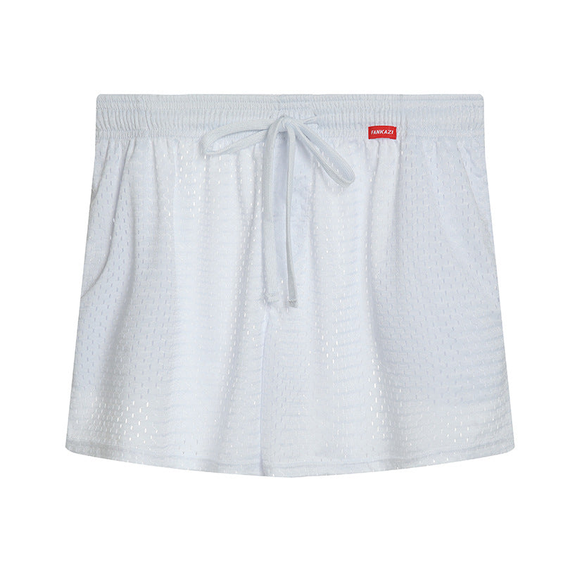 Solid Color Men's Loose Fashion Sport Boxer