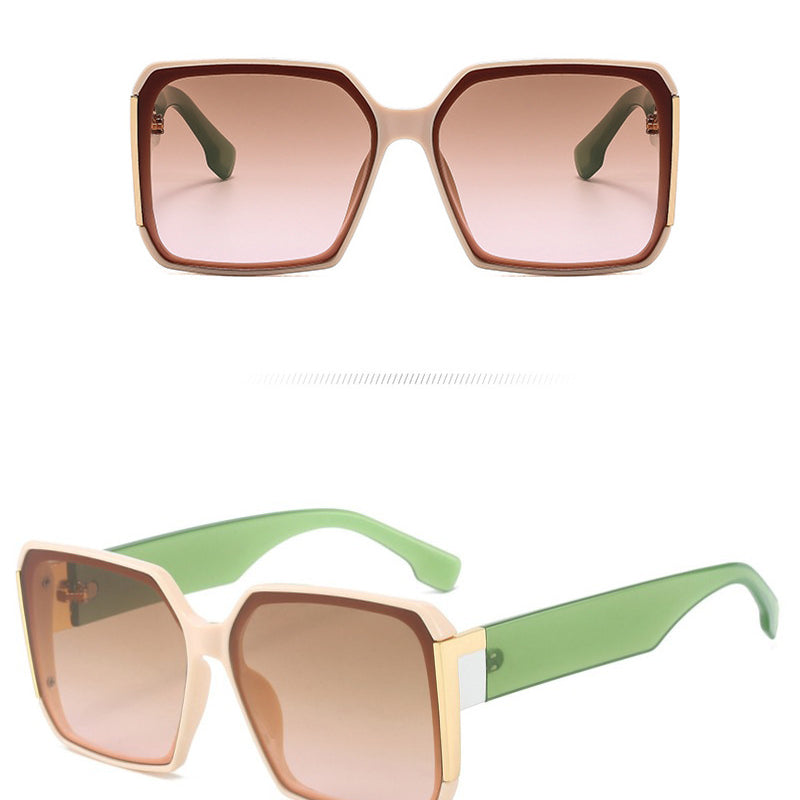 Retro Fashion Outdoor Box Luxury Sunglasses