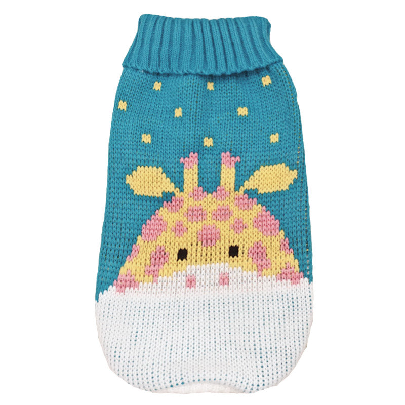 Thickened Warm Winter Anti-hair Falling Pet Sweater