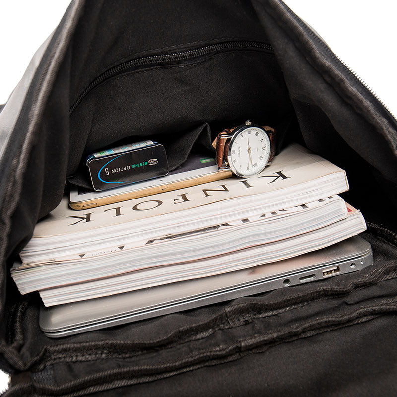 Korean Men's Casual Backpack Computer Bag