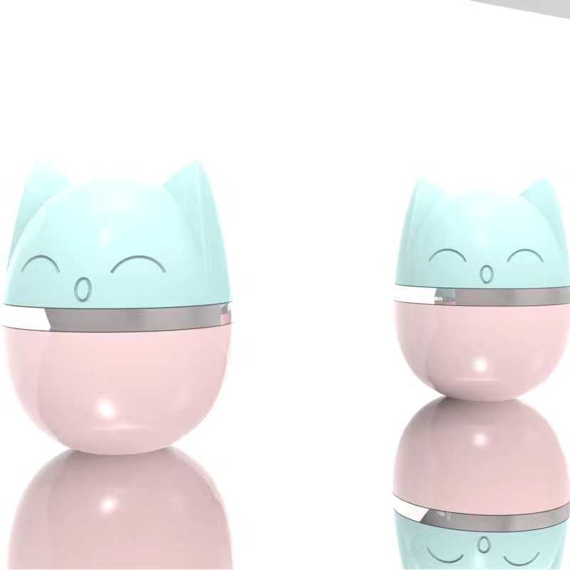 Household Simple Plastic Tumbler Cat Feather Toy