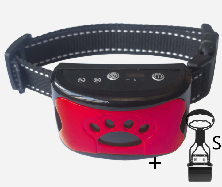 Hundetraining Halsband Wasserdicht Elektrisch Haustier Fernbedienung Wiederaufladbarer Hunde Trainer Bell Stopp Gerät Mit Schock Vibration Ton