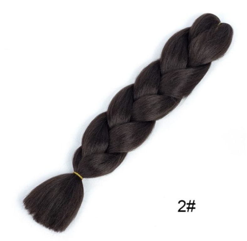 Synthetic Wig Dirty Braid Braided Hair Big Braid