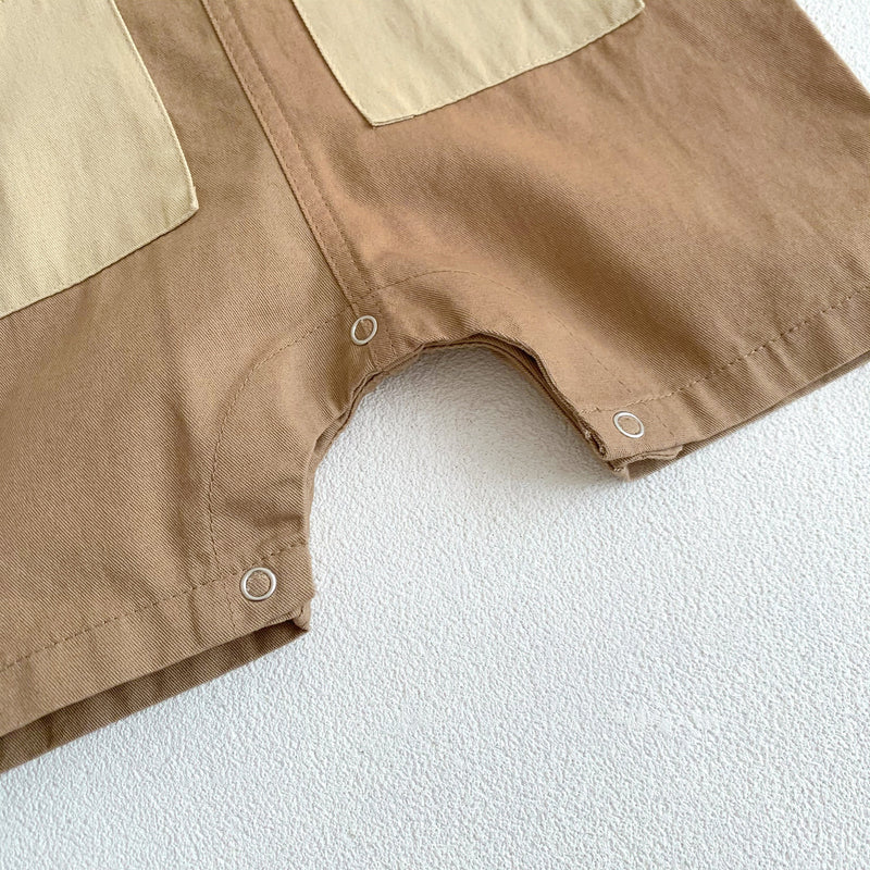 Summer Baby Cotton Strap Pants