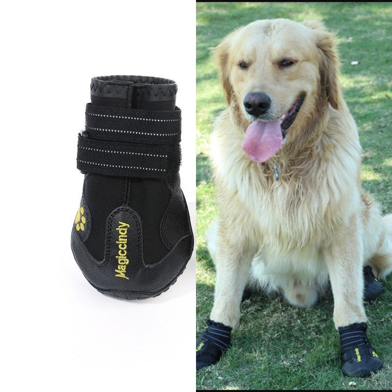 Botas impermeáveis para cão
