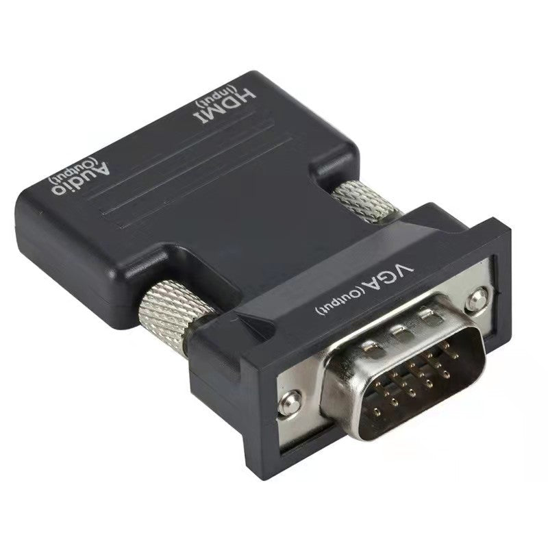 Hdmi Female To VGA Male Adapter Converter With Audio Projector HD Computer Display Set-top Box Hdmi
