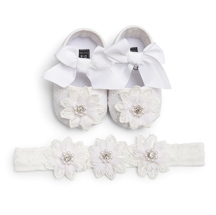Floret lace women's baby shoes soft soled baby shoes baby shoes walking shoes princess shoes