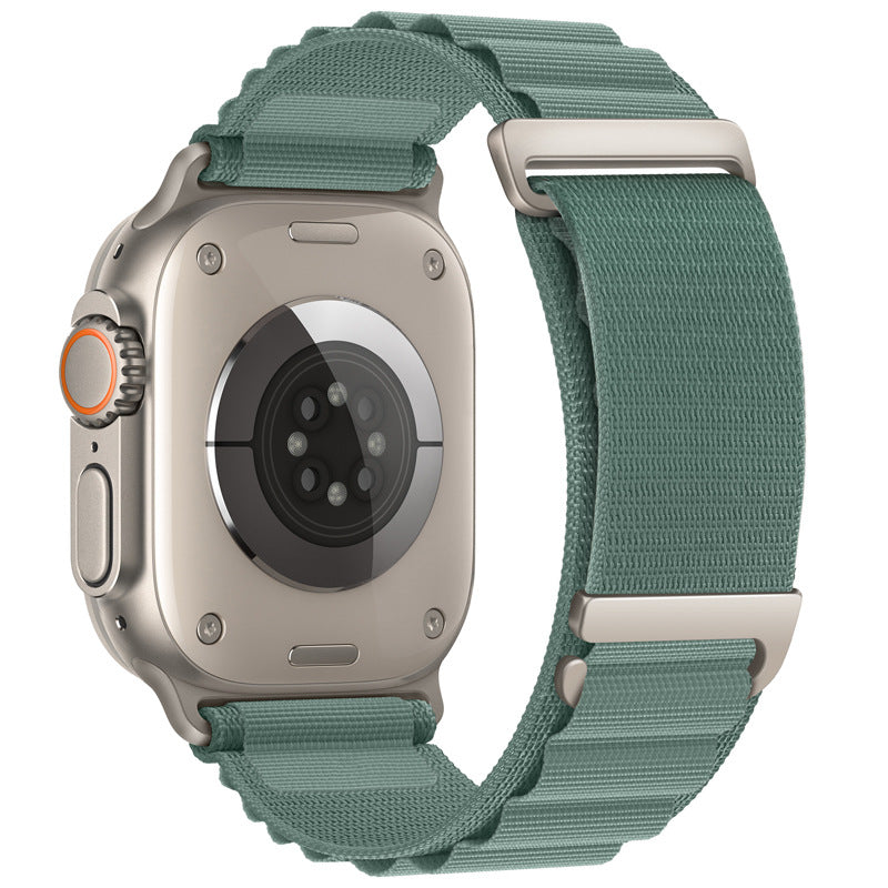 Bracelete de relógio em nylon com fivela em C e duas secções de ajuste rápido