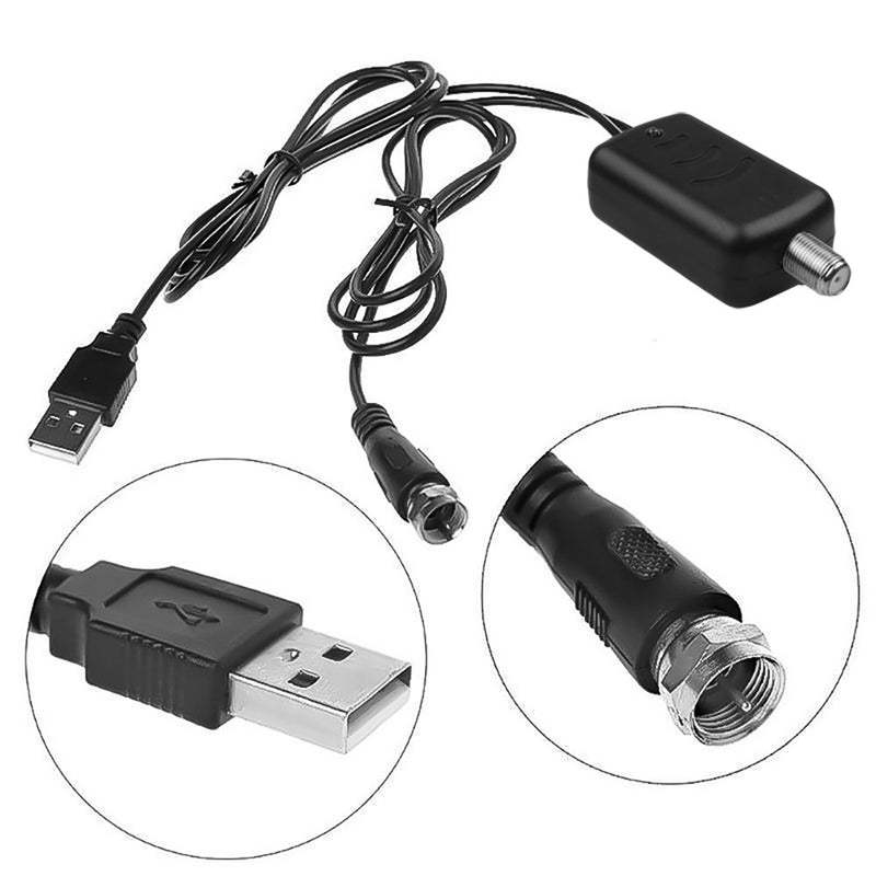 Digital TV Signal Amplifier Booster HD Channel Low Noise Ground Wave Antenna