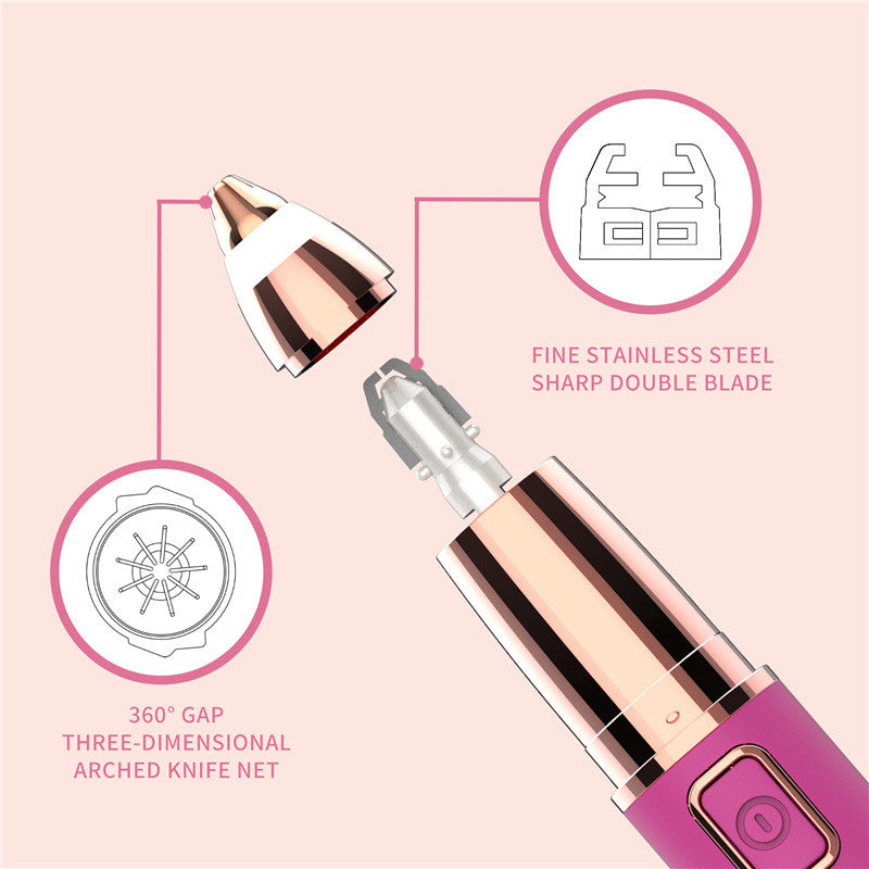 Amazon Cross-border Electric Eyebrow Trimming Pencil Lady Lipstick Eyebrow Trimmer