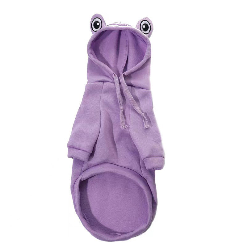 Roupa de Velo para Cão Pequeno ou Médio Frog Dog Artigos para Animais