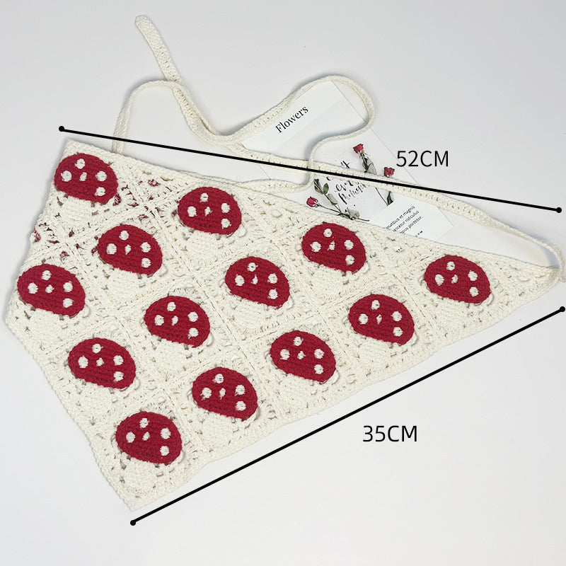 All-matching Triangular Binder Knitted Hair Band
