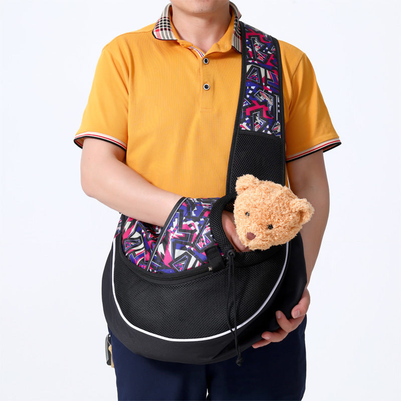 Bolsa de transporte para animais de estimação, bolsa feminina portátil ao ar livre, crossbody para cães, gatos, produtos para animais de estimação