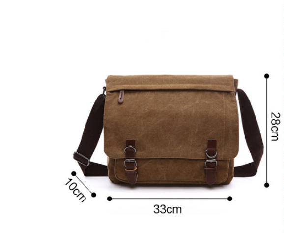 Vielseitige Segeltuchtasche, praktische Business-Computertasche