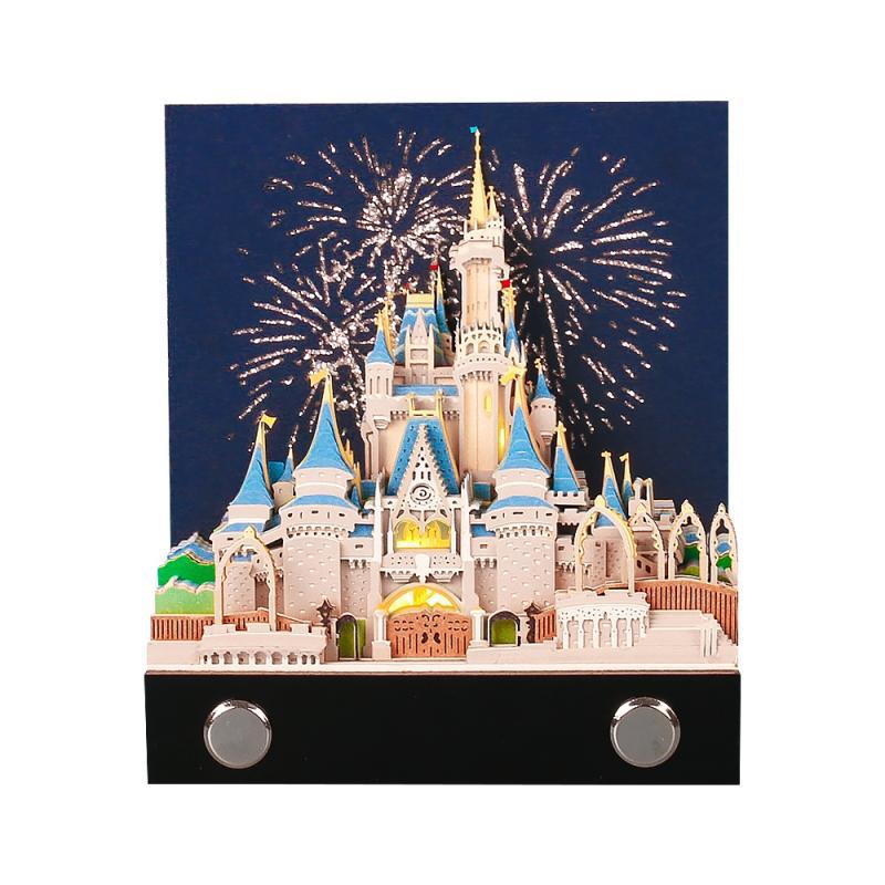 3D Sticky Note Paper Carving Creative Annual Meeting Tear-off Desktop Notepad Ornament