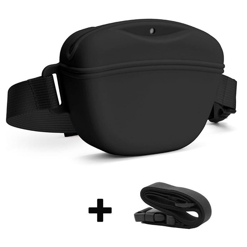 Silicone Outdoor Portable Dog Training Waist Bag