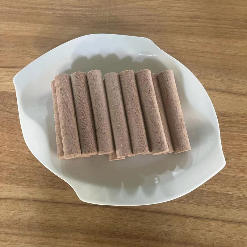 Gefriergetrocknete Katzengras-Sticks, 5 Stück, eine Packung dünne Sticks, gefriergetrocknet