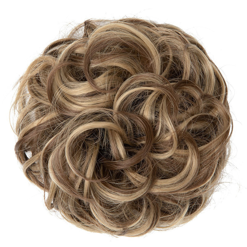 Hochtemperatur-Seiden-Haargummi Damen Dutt elastisches Haarband voluminöse natürliche Locken