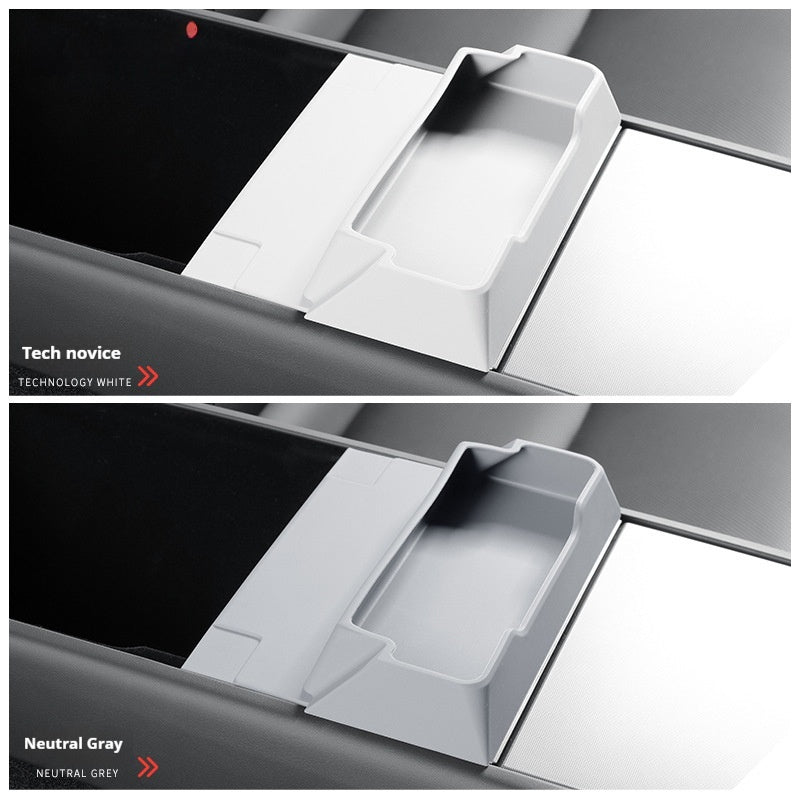 Car Silicone Central Control Glasses Tray Storage Box