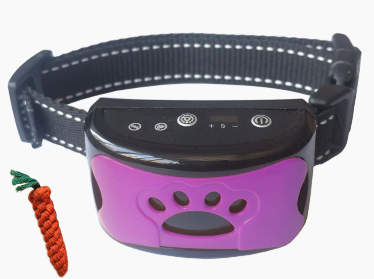 Hundetraining Halsband Wasserdicht Elektrisch Haustier Fernbedienung Wiederaufladbarer Hunde Trainer Bell Stopp Gerät Mit Schock Vibration Ton