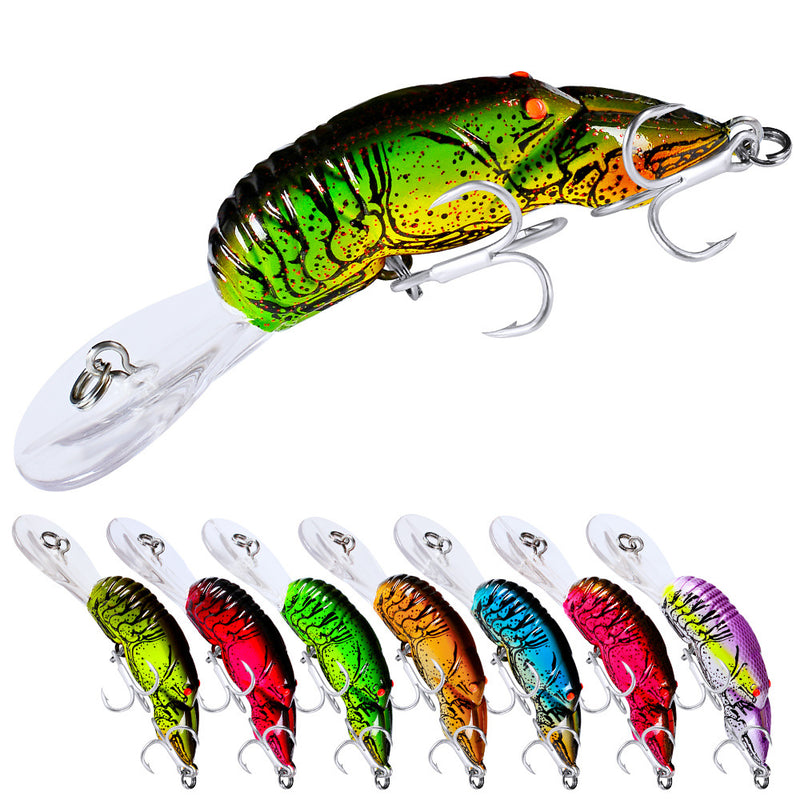 Floating Popalua Bait Blood Trough Hook Fake
