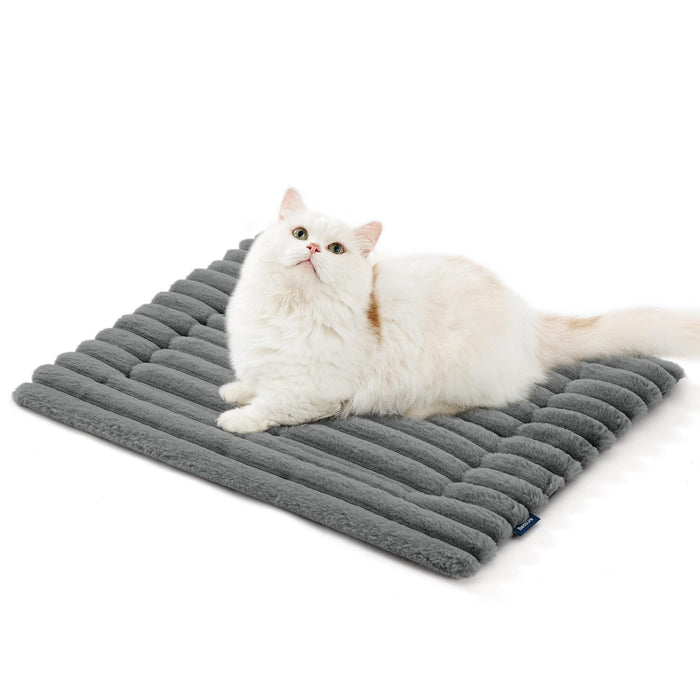 Self-Warming Pet Mat Cozy Warm Soft Thick Corduroy Fleece