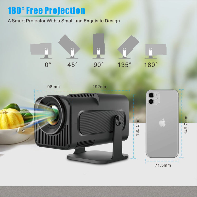 HY320 Android Kleiner HD Smarter Projektor 1080p