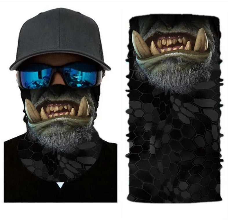 Seamless Sun Protection Multifunctional Outdoor Cycling Bib