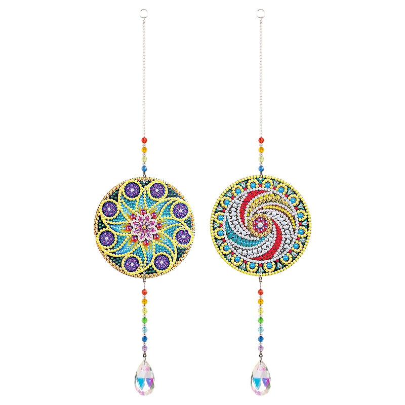 DIY Diamond Painting Prismatic Pendant