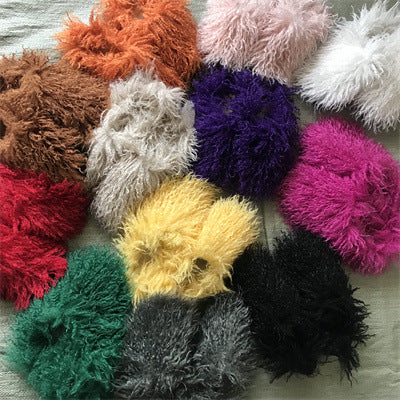 Imitation Tan Sheep Maomao Warm Women's Cotton Slippers Snow Boots