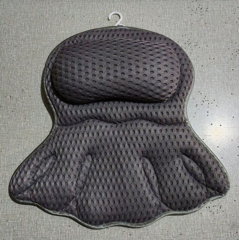 Machine-washable 4D Bath Pillow Bathtub Cushion Bathroom Pillow